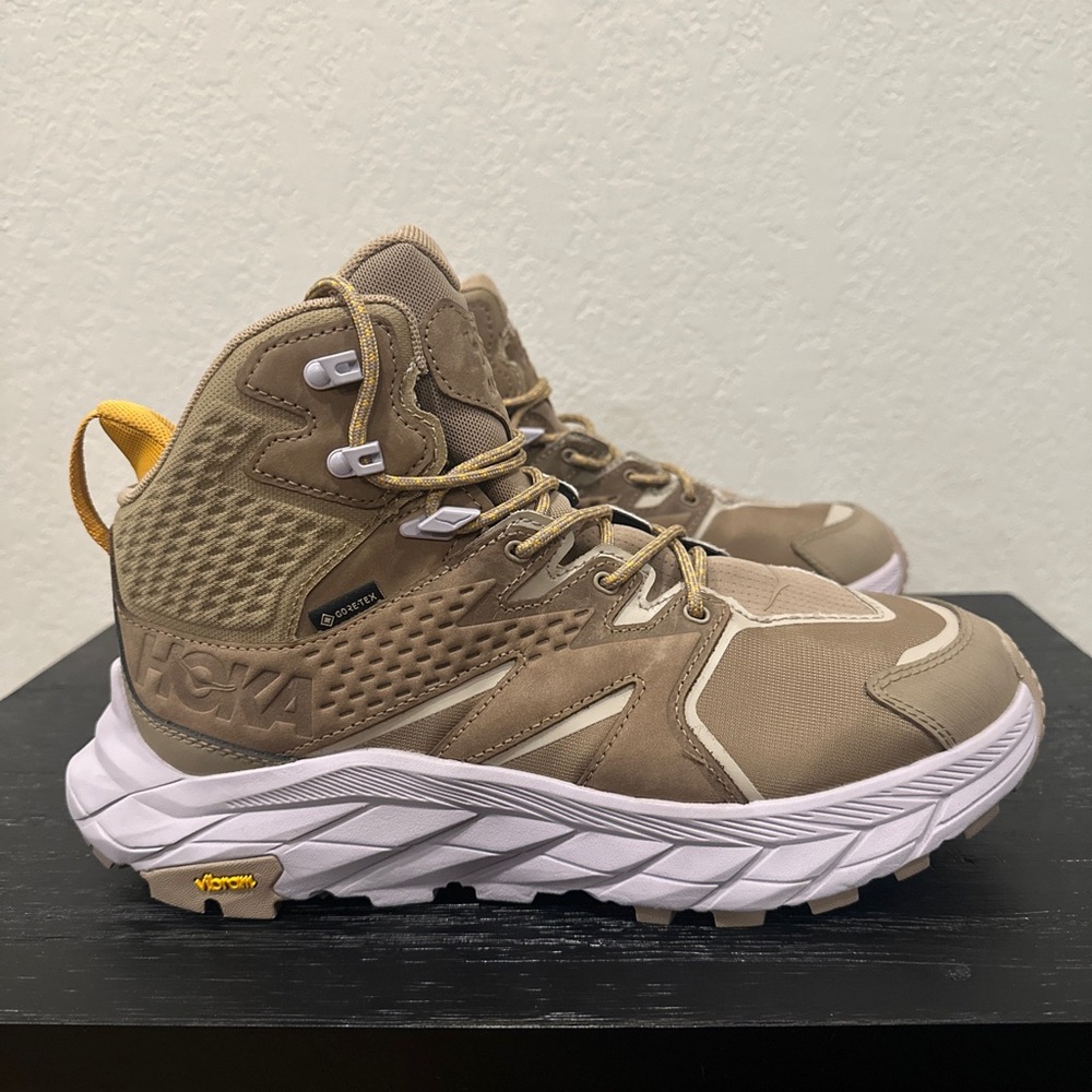Hoka One Size 10B Womens Anacapa Mid Gore-Tex Top Sneakers Boots Hiking 1119372 - Picture 2 of 5